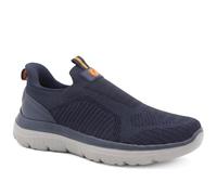 Pavers Mens Extra Wide Easy Step in Trainers Navy Size 9