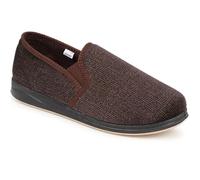Pavers Men's Extra Wide Fit G+ Full Slippers - Ultra Soft Cushioning - Perfect for Lounging and Relaxing Indoors - Size 10/44