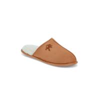 Pavers Men's Faux-Fur-Lined Mule Slippers in Tan | Size: 11 Pavers Tan 11
