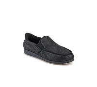 Pavers Just Step In Extra Wide Memory Foam Slippers - Black Size 8