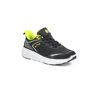 Just Step in Wide Fit Memory Foam Trainers - Black Size 8