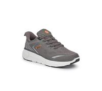 Easy Step in Wide Fit Memory Foam Trainers - Grey Size 10