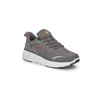 Easy Step in Wide Fit Memory Foam Trainers - Grey Size 9