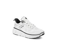 Pavers Men's Just Step In Wide Fit Memory Foam Trainers in White | Size: 12 Pavers White 12