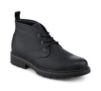 Pavers Mens Lace Up Casual Block Heel Chukka Boots Black Size 12