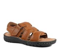 Pavers Leather Buckle Fastening Sandals - Tan Size 11
