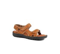 Pavers Men's Leather Dual Fit Sandals in Tan | Size: 10 Pavers Tan 10