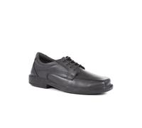 Pavers Men's Leather Lace-Up Shoes in Black | Size: 10 Pavers Black 10