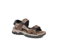 Pavers Men's Relife Extra Wide Triple Fasten Sandals in Brown | Size: 8 Pavers Brown 8
