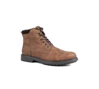 Pavers Men's Wide Fit Casual Ankle Boots in Tan | Size: 8 Pavers Tan 8