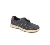 Pavers Men's Wide Fit Casual Lace Up Shoes in Navy | Size: 11 Pavers Navy 11