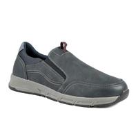 Pavers Mens Wide-Fit Elasticated Slip On Shoes Navy Size 10
