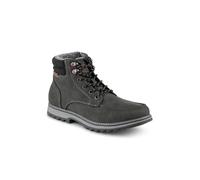 Pavers Men's Wide Fit Fur Lined Zip Up Boots in Grey | Size: 8 Pavers Grey 8