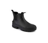 Pavers Men's Wide Fit Rubber Ankle Boots in Black | Size: 8 Pavers Black 8
