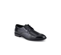Pavers Men's Wide Fit Smart Leather Lace-Up Shoes in Black | Size: 10 Pavers Black 10