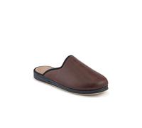 Pavers Men's Wide-Fit Supportive Mule Slippers in Brown | Size: 8 Pavers Brown 8