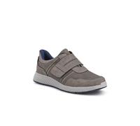 Pavers Men's Wide Fit Touch Fastening Trainers in Grey | Size: 8 Pavers Grey 8