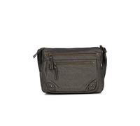 Pavers Women's Multi Zip Pocket Crossbody Bag in Grey Pavers Grey One Size