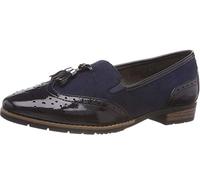 Pavers Patent and Tassel Loafers 310 349 - Navy Size 6 (39)