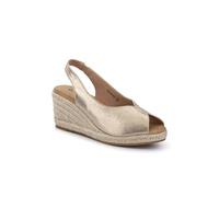 Pavers Slip-On Espadrilles In Gold Gold