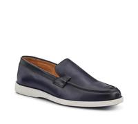 Pavers Smart All-Leather Loafers - Navy Size 11