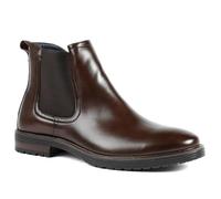 Pavers Smart Chelsea Boots With Grip Sole - Brown Size 10