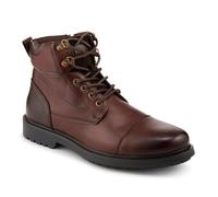 Pavers Smart Lace Up Ankle Boots - Brown Size 11