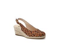 Pavers Smart Slingback Espadrilles In Tan Tan 6