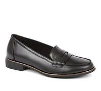 Pavers Smart Slip-on Loafers - Black Size 6