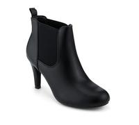 Pavers Smart Stiletto Heel Slip On Ankle Boots - Black Size 5