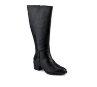Pavers Smart Wide Fit Long Boots - Black Size 3