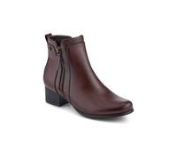 Pavers Smart Zip-Fastening Boots - Brown Size 5
