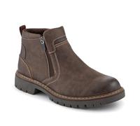Pavers Smart Zip-Up Boots - Dark Brown Size 9