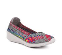 Pavers Stretch Fit Memory Foam Slip On Pumps - Multi Size 4