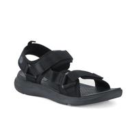 Pavers Touch-Fastening Casual Sandals - Black Size 10