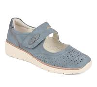 Pavers Touch-Fastening Mary Janes - Blue Size 7
