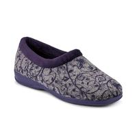 Pavers Warm-Lined Full Slippers - Purple Size 7