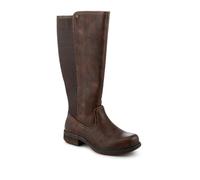 Pavers Warm Lined Long Boots With Inside Zip - Brown Size 5