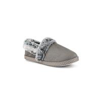 Pavers Warm-Lined Memory Foam Slippers In Grey Grey 6