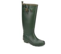 Pavers Warm-Lined Wellingtons - Green Size 4
