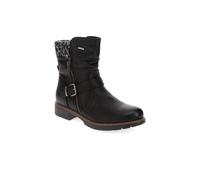 Pavers Water-Resistant Biker Boots In Black Black 8