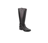 Pavers Wide-Calf-Fitting Long Boots In Black Black 6