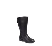 Pavers Wide Calf Long Boots - Black Size 6
