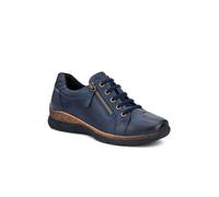 Pavers Women's Wide Fit Casual Bungee Lace Shoes in Navy | Size: 8 Pavers Navy 8