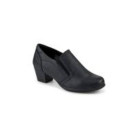 Wide Fit Cone Heel Shoes - Black Size 6