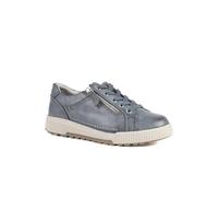 Pavers Wide Fit Dual Fasten Trainers In Blue Blue 5