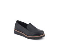 Wide Fit Elasticated Slip-On Shoes - Black Size 6