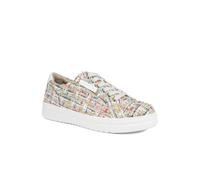 Wide Fit Fabric Zip & Lace Trainers - Multi Size 7