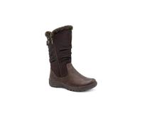 Pavers Womens Wide Fit Faux Fur Lined Calf Length Boots | Autumn Winter Collection | Zip