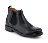 Pavers Wide Fit Premium Leather Chelsea Boots - Black Size 12